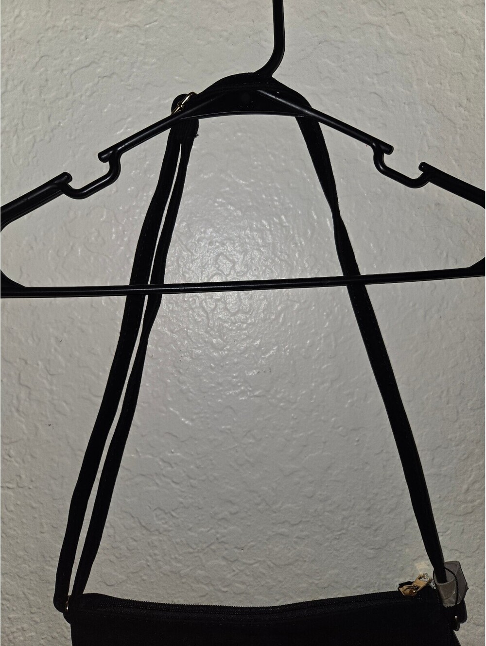 AS By DF Black Suede Crossbody Bag - Picture 4 of 6